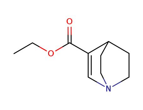 1-Azabicyclo[2.2.2]oct-2-ene-3-carboxylic acid, ethyl ester