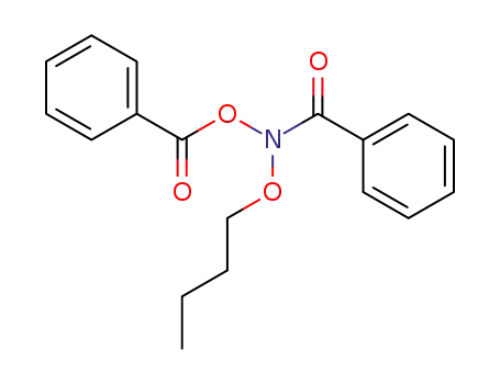 Molecular Structure of 627881-56-5 (Benzamide, N-(benzoyloxy)-N-butoxy-)