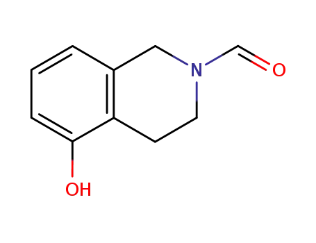 3,4-디히드로-5-히드록시-(1H)-이소퀴놀린-2-카르브알데히드