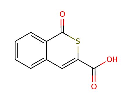 1H-2-Benzothiopyran-3-carboxylic acid, 1-oxo-