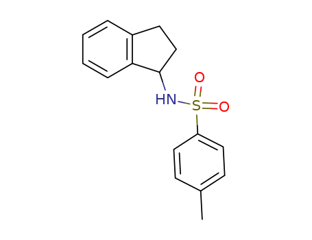 Benzenesulfonamide,N-(2,3-dihydro-1H-inden-1-yl)-4-methyl- cas  93008-98-1