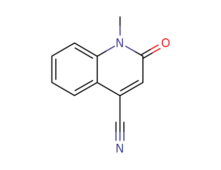 1-Methyl-2-oxo-1,2-dihydroquinoline-4-carbonitrile