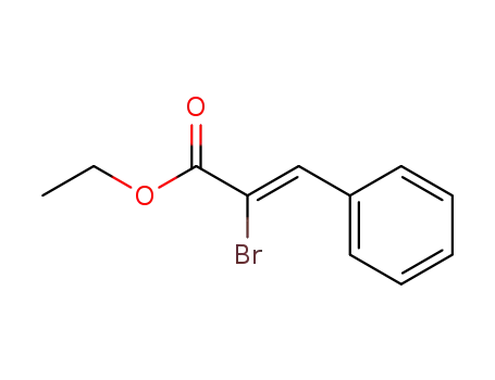 2-Propenoic acid, 2-bromo-3-phenyl-, ethyl ester, (2Z)-