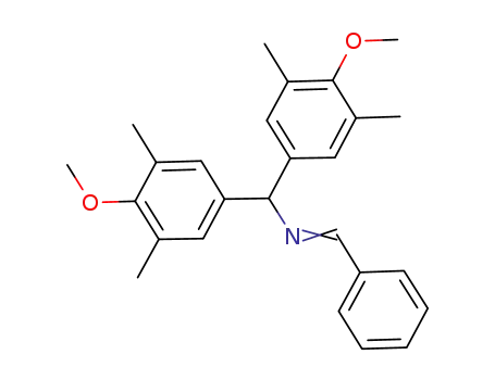 N-phenylmethylidene-1,1-bis(4-methoxy-3,5-dimethylphenyl)methylamine
