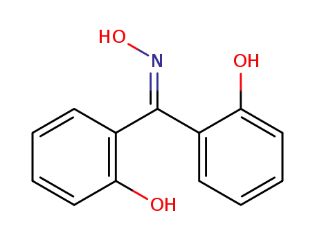 Molecular Structure of 54758-73-5 (2,2'-bishydroxybenzophenone oxime)