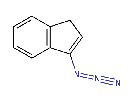 Molecular Structure of 16719-57-6 (1H-Indene, 3-azido-)