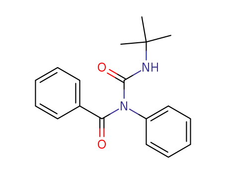 Molecular Structure of 55305-63-0 (N-(tert-butylcarbamoyl)-N-phenylbenzamide)