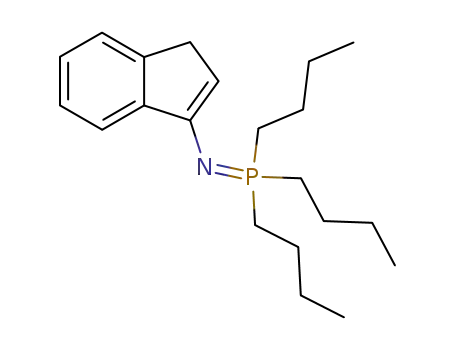 1H-Inden-3-amine, N-(tributylphosphoranylidene)-