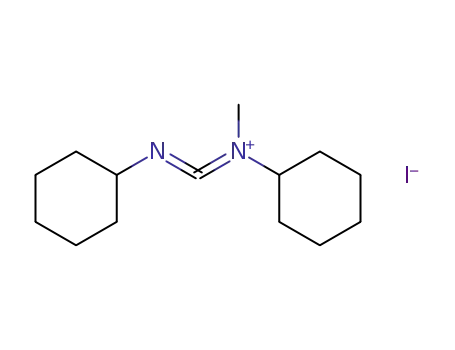 Molecular Structure of 36049-77-1 (N,N'-DICYCLOHEXYLCARBODIIMIDE METHIODIDE)