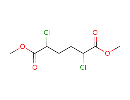 Molecular Structure of 19856-35-0 (2,5-Dichloroadipic acid dimethyl ester)
