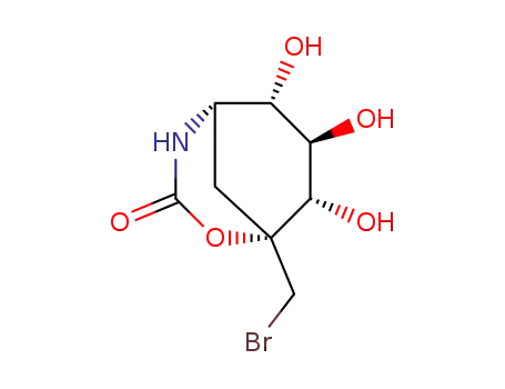 1-(bromomethyl)-6,7,8-trihydroxy-3-oxo-2-oxa-4-azabicyclo<3.3.1>nonane