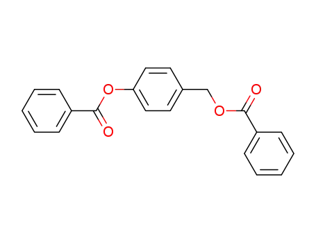 Molecular Structure of 116856-89-4 (p-<(benzoyloxy)methyl>phenyl benzoate)