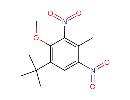Molecular Structure of 83-66-9 (4-tert-Butyl-2,6-dinitro-3-methoxytoluene)