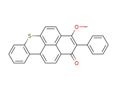 3-メトキシ-2-フェニル-1H-ナフト[2,1,8-mna]チオキサンテン-1-オン