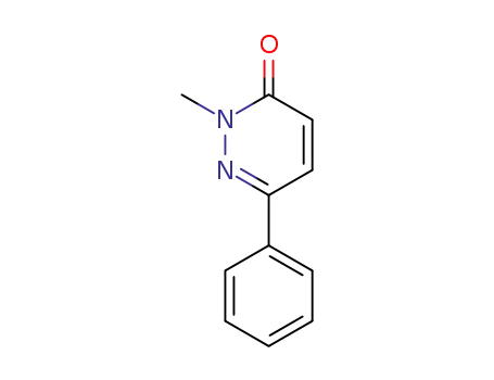 Molecular Structure of 2165-04-0 (2-METHYL-6-PHENYLPYRIDAZIN-3(2H)-ONE)