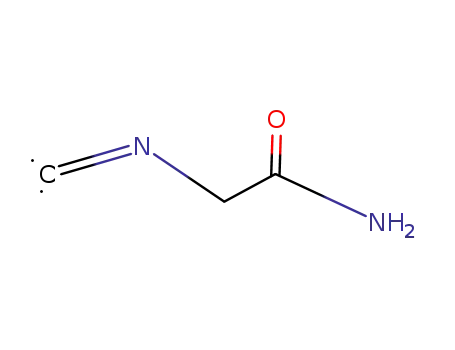 Molecular Structure of 51641-98-6 (Acetamide, 2-isocyano-)
