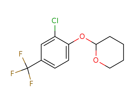 2H-Pyran, 2-[2-chloro-4-(trifluoromethyl)phenoxy]tetrahydro-