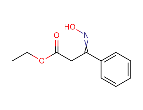 ethyl bezoylacetate oxime