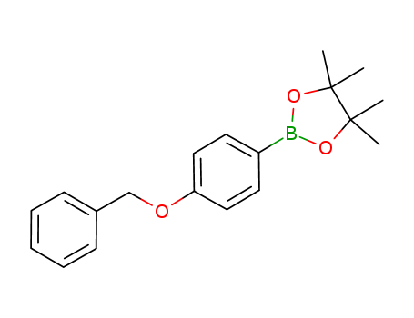 1,3,2-Dioxaborolane,4,4,5,5-tetramethyl-2-[4-(phenylmethoxy)phenyl]-