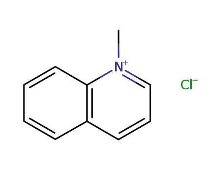 Molecular Structure of 2525-21-5 (1-methylquinolinium chloride)