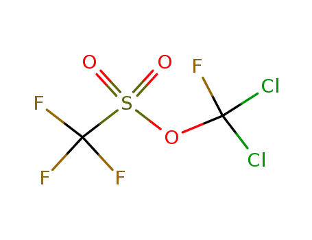 Molecular Structure of 74501-97-6 (Trifluoro-methanesulfonic acid dichloro-fluoro-methyl ester)