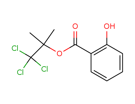 Benzoicacid, 2-hydroxy-, 2,2,2-trichloro-1,1-dimethylethyl ester