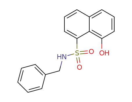 8-Hydroxy-naphthalene-1-sulfonic acid benzylamide