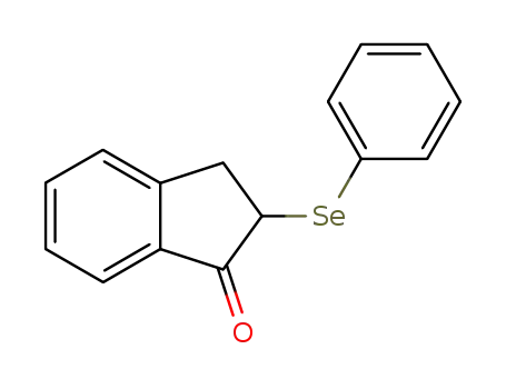 1H-Inden-1-one, 2,3-dihydro-2-(phenylseleno)-
