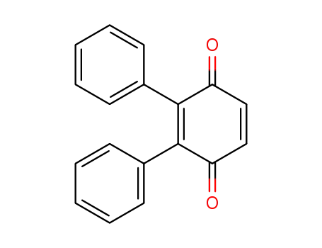 Molecular Structure of 71329-17-4 (2,3-diphenyl-benzoquinone)