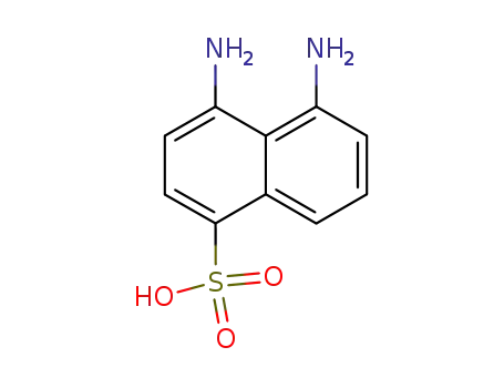 Molecular Structure of 6362-18-1 (4,5-diamino-1-naphthalenesulfonic acid)