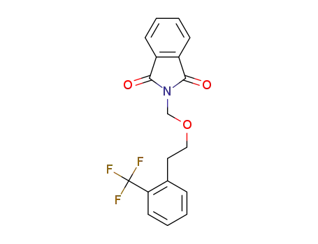 C<sub>18</sub>H<sub>14</sub>F<sub>3</sub>NO<sub>3</sub>