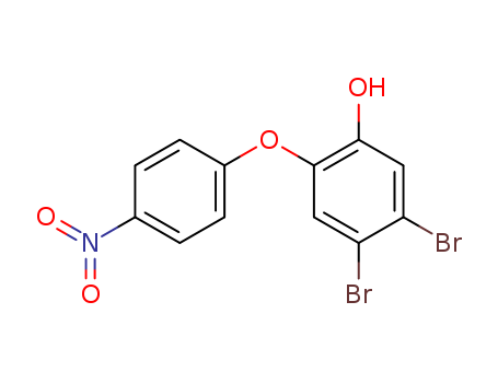 4,5-Dibromo-2-(4-nitrophenoxy)phenol