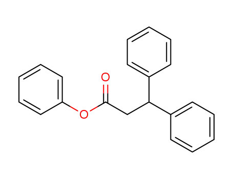 Molecular Structure of 84370-88-7 (phenyl 3,3-diphenylpropionate)