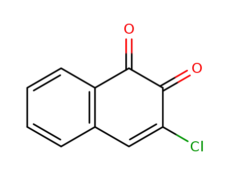 Molecular Structure of 18099-99-5 (1,2-Naphthalenedione, 3-chloro-)