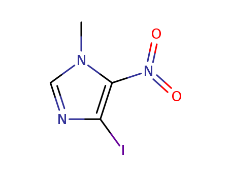 1H-Imidazole,4-iodo-1-methyl-5-nitro- cas  76529-47-0
