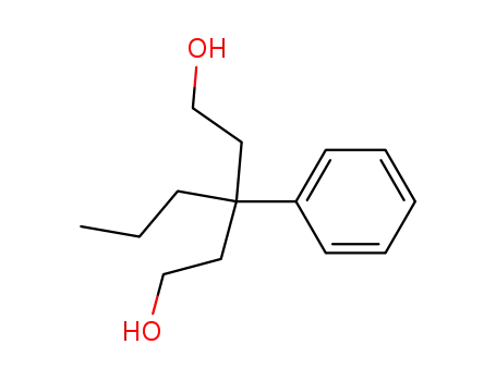 Molecular Structure of 83763-12-6 (3-phenyl-3-propylpentane-1,5-diol)