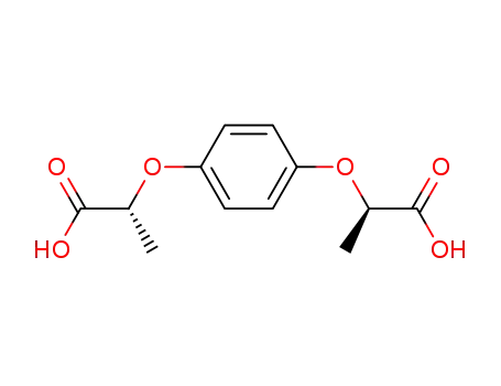 2,2'-<1,4-Phenylenbis(oxy)><(2R,2'R)-bis(propionsaeure)>