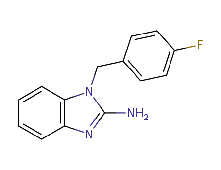 Molecular Structure of 83783-69-1 (2-AMINO-1-((4-FLUOROPHENYL)METHYL)BENZI&)