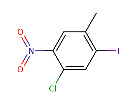4-Chloro-6-iodo-3-nitrotoluene