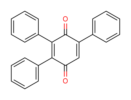 2,5-Cyclohexadiene-1,4-dione,2,3,5-triphenyl- cas  22954-61-6