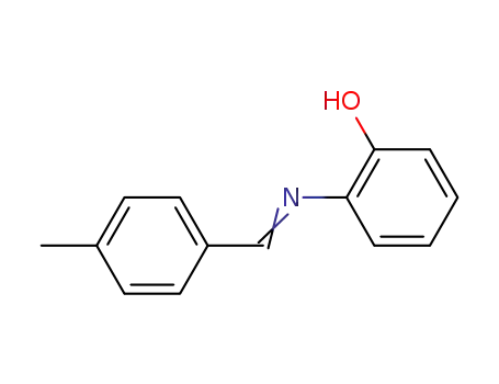 Molecular Structure of 3230-44-2 (2-(4-METHYLBENZYLIDENEAMINO)PHENOL)
