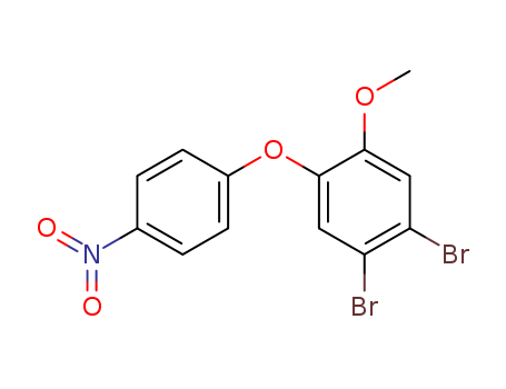Benzene,1,2-dibromo-4-methoxy-5-(4-nitrophenoxy)-