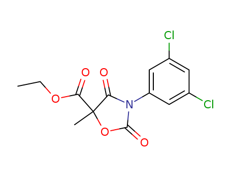 5-Oxazolidinecarboxylicacid, 3-(3,5-dichlorophenyl)-5-methyl-2,4-dioxo-, ethyl ester