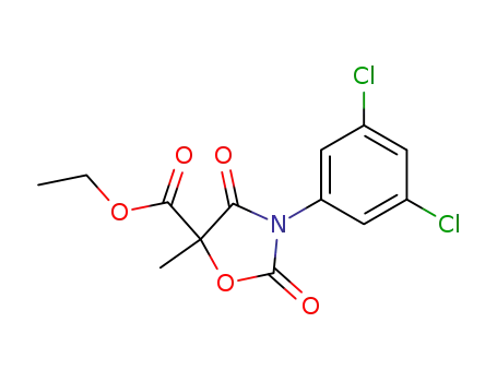 Molecular Structure of 84332-86-5 (CHLOZOLINATE)