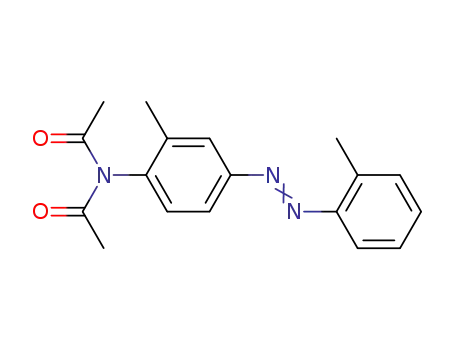 Molecular Structure of 83-63-6 (N,N-DIACETYL-O-AMINOAZOTOLUENE)