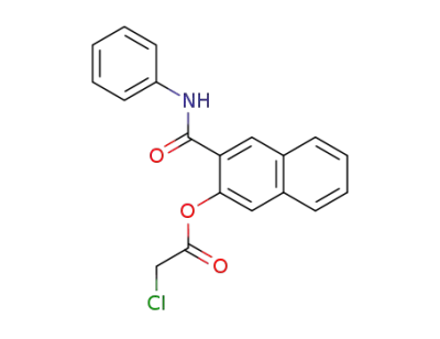 クロロ酢酸3-[(フェニルアミノ)カルボニル]-2-ナフタレニル