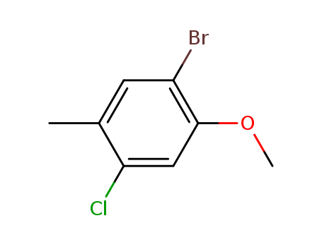 Benzene,1-bromo-4-chloro-2-methoxy-5-methyl-