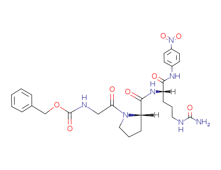 N-(Benzyloxycarbonyl)glycyl-L-prolyl-N5-carbamoyl-N-(4-nitrophenyl)-L-ornithinamide