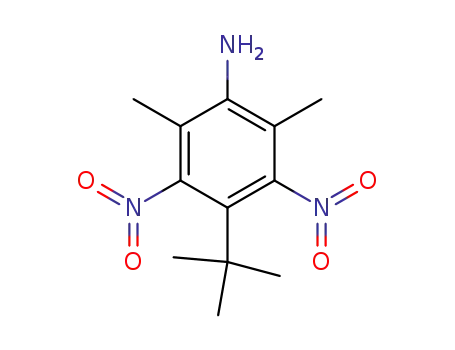 Molecular Structure of 107342-55-2 (4-AMINO-1-TERT-BUTYL-3,5-DIMETHYL-2,6-DINITROBENZENE)