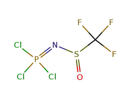 Trichloro-N-[(trifluoromethyl)sulfinyl]phosphine imide
